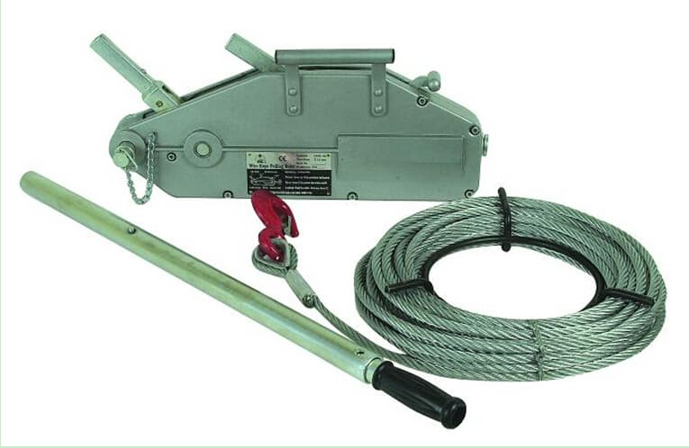wire rope pulling hoist instruction and details